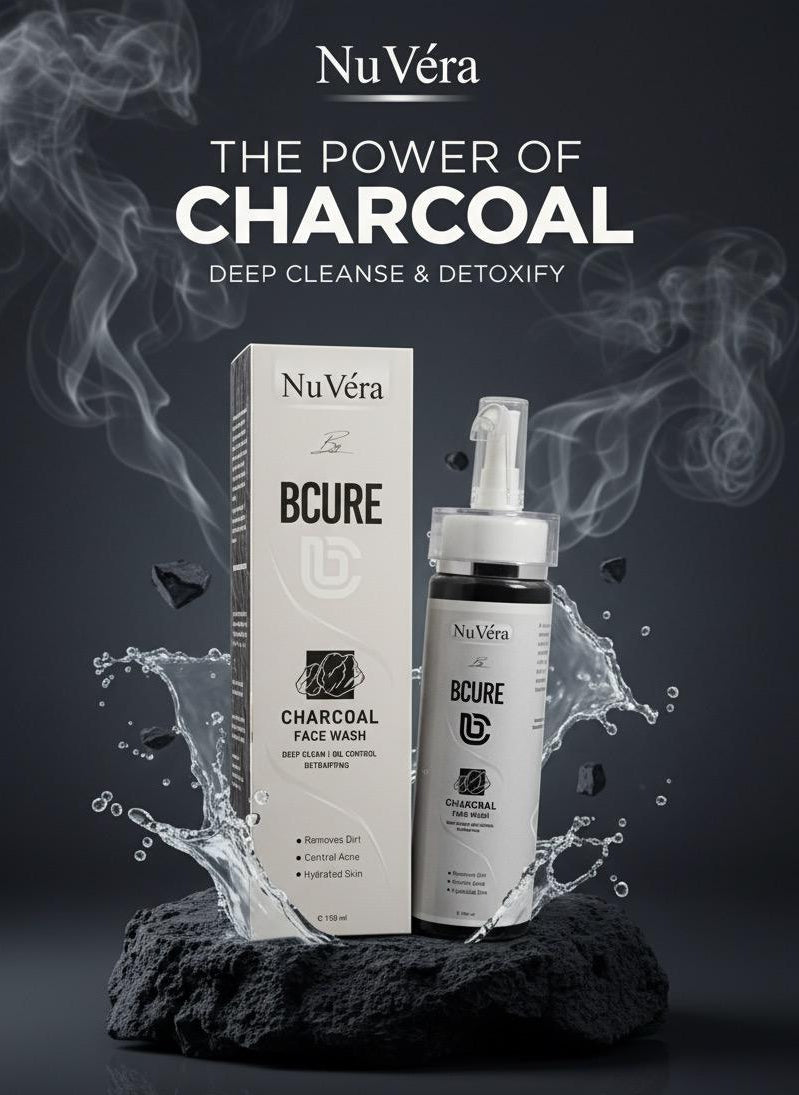 NUVERA (CHARCOAL) FACE WASH 150ml